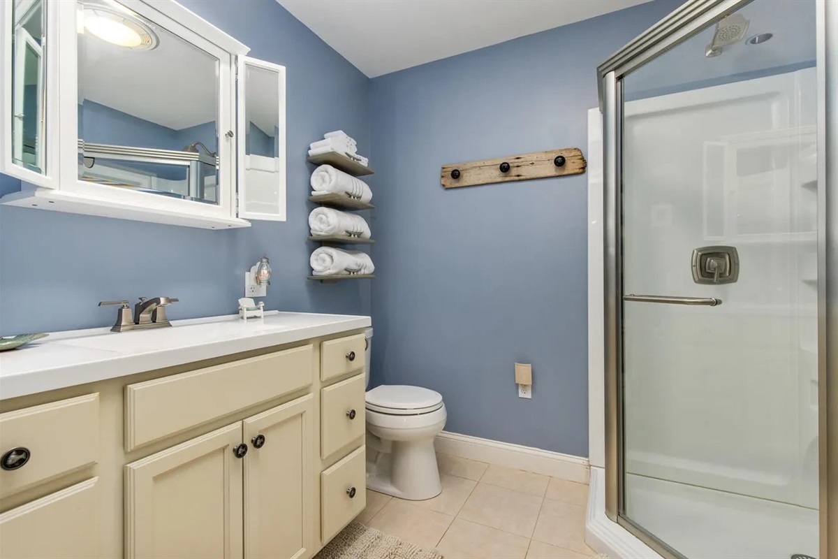 Main floor bathroom