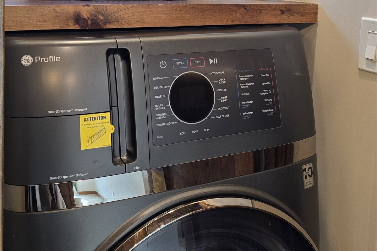 All in one laundry washer dryer unit