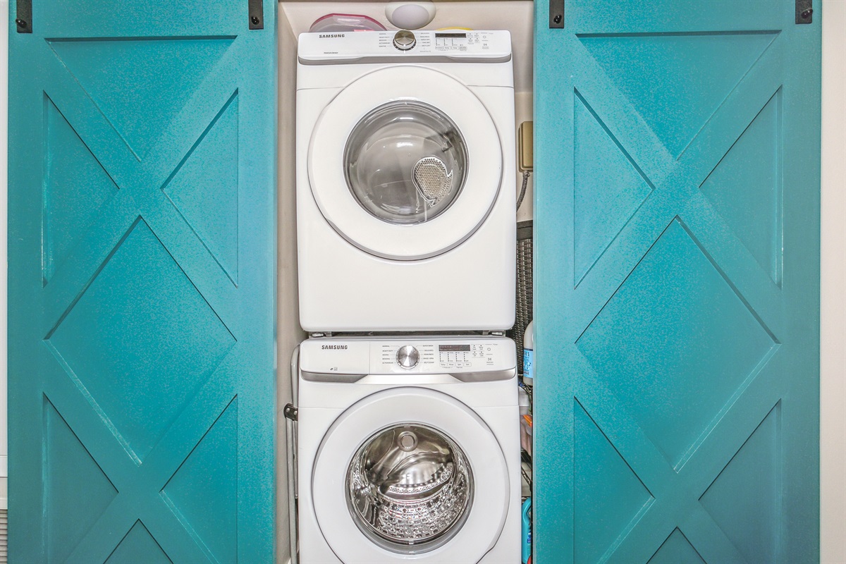 Full Size Laundry on 1st Floor