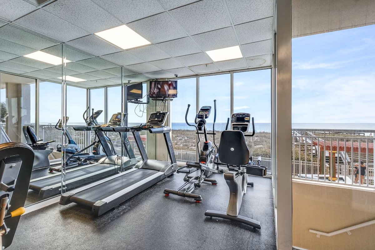 Gym with a View