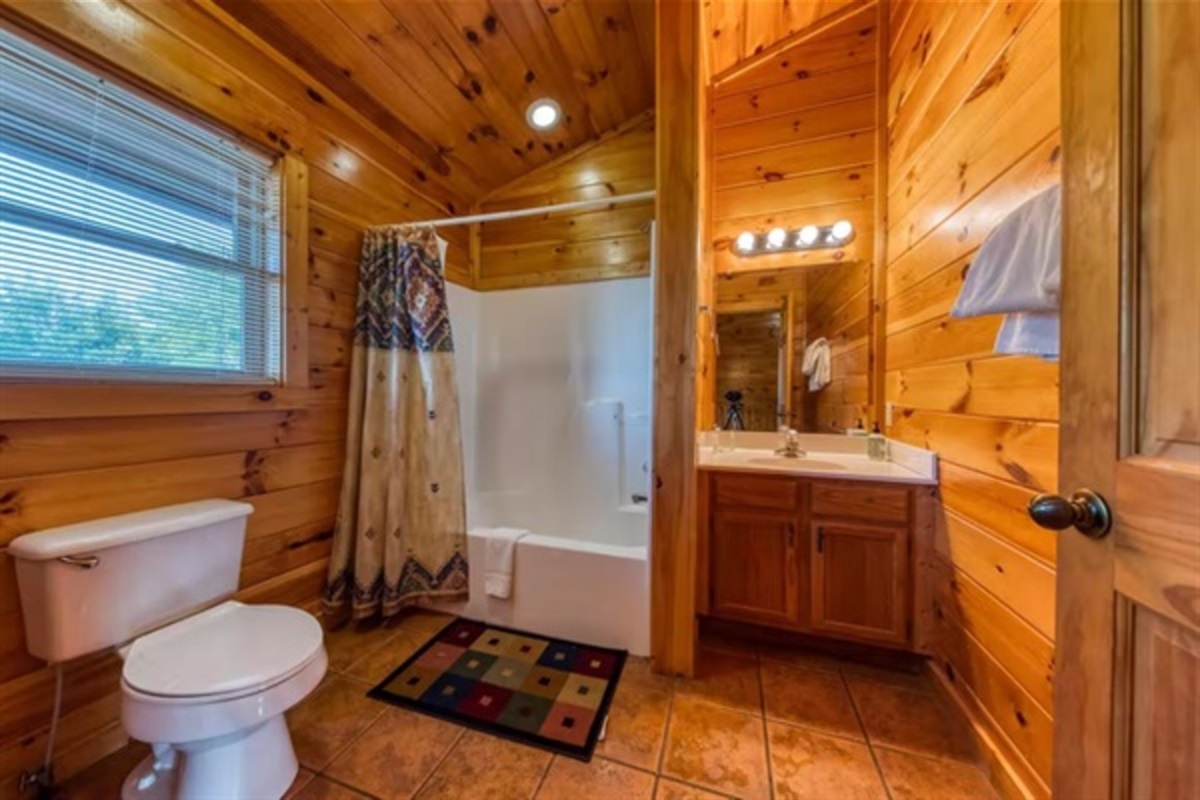 Let everyone move at their own pace with a full ensuite bath featuring both a jacuzzi tub and standing shower.