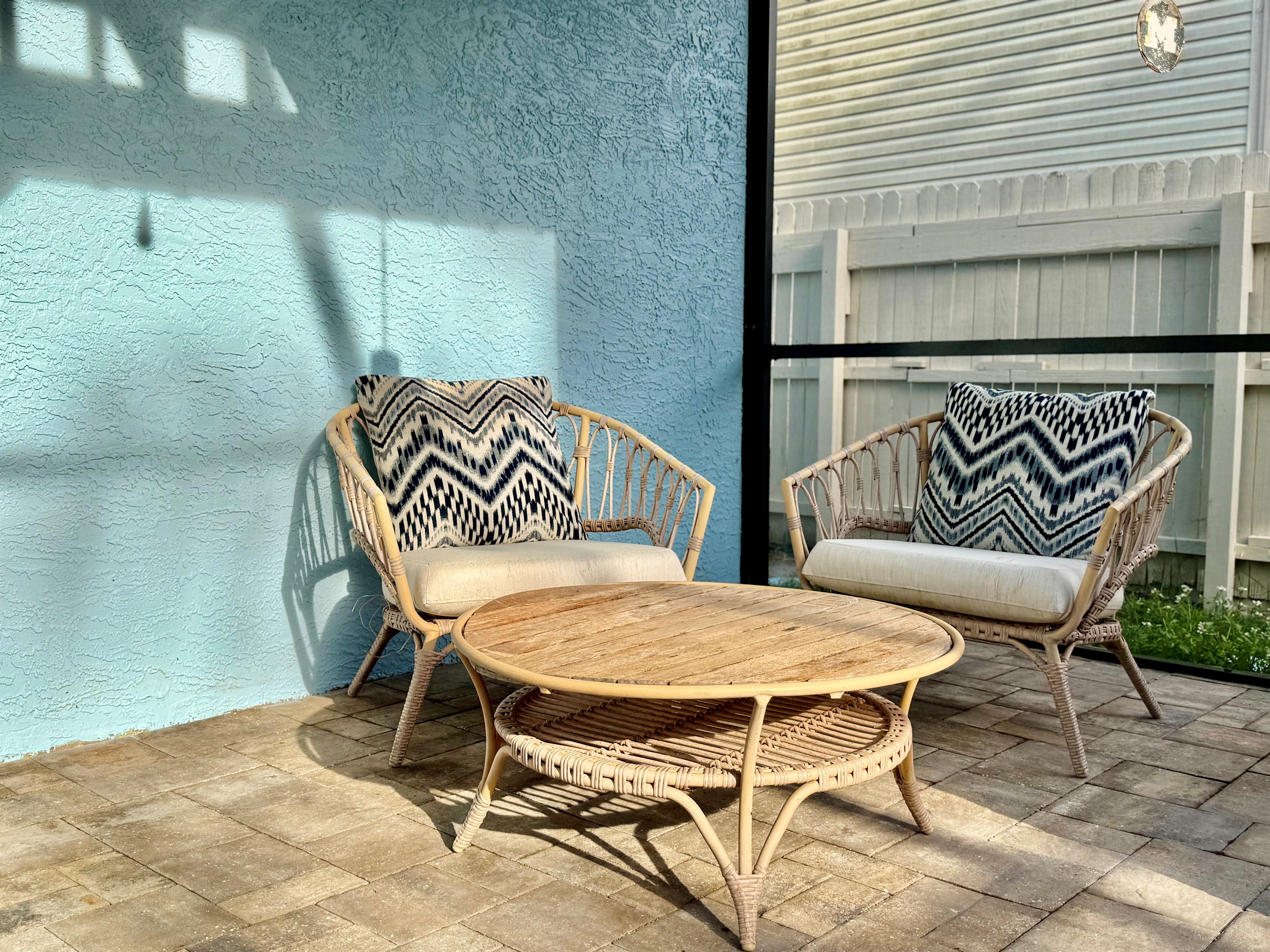 Whether you're journaling in the morning, enjoying a sunset glass of wine, or stargazing at night, this multi-use outdoor retreat adds a whole new layer of livable space to your stay.