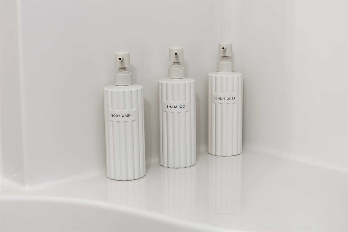 Basic soaps and amenities provided to start your stay!