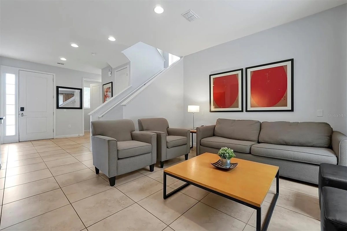 Open concept living room