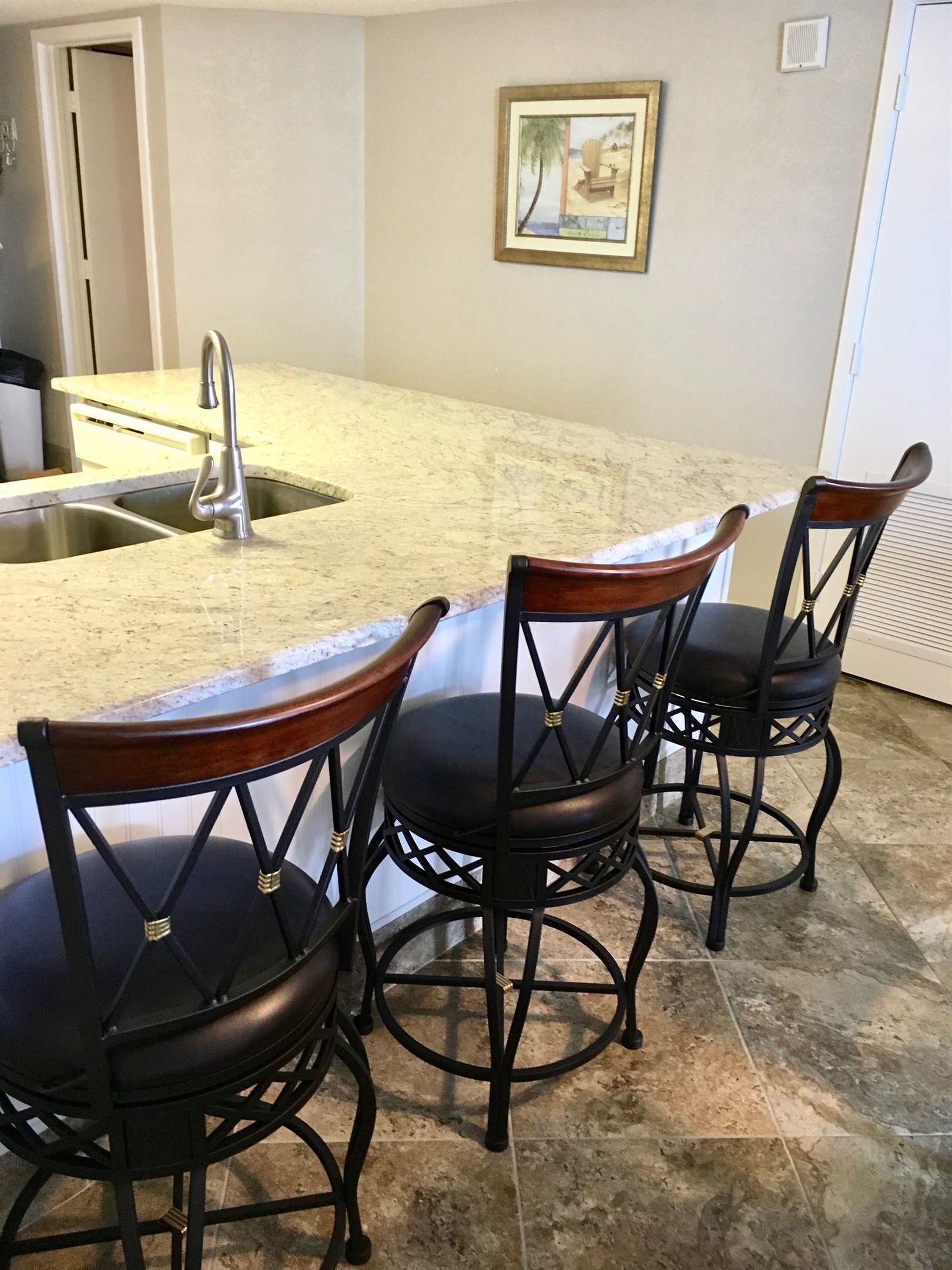 Three barstools