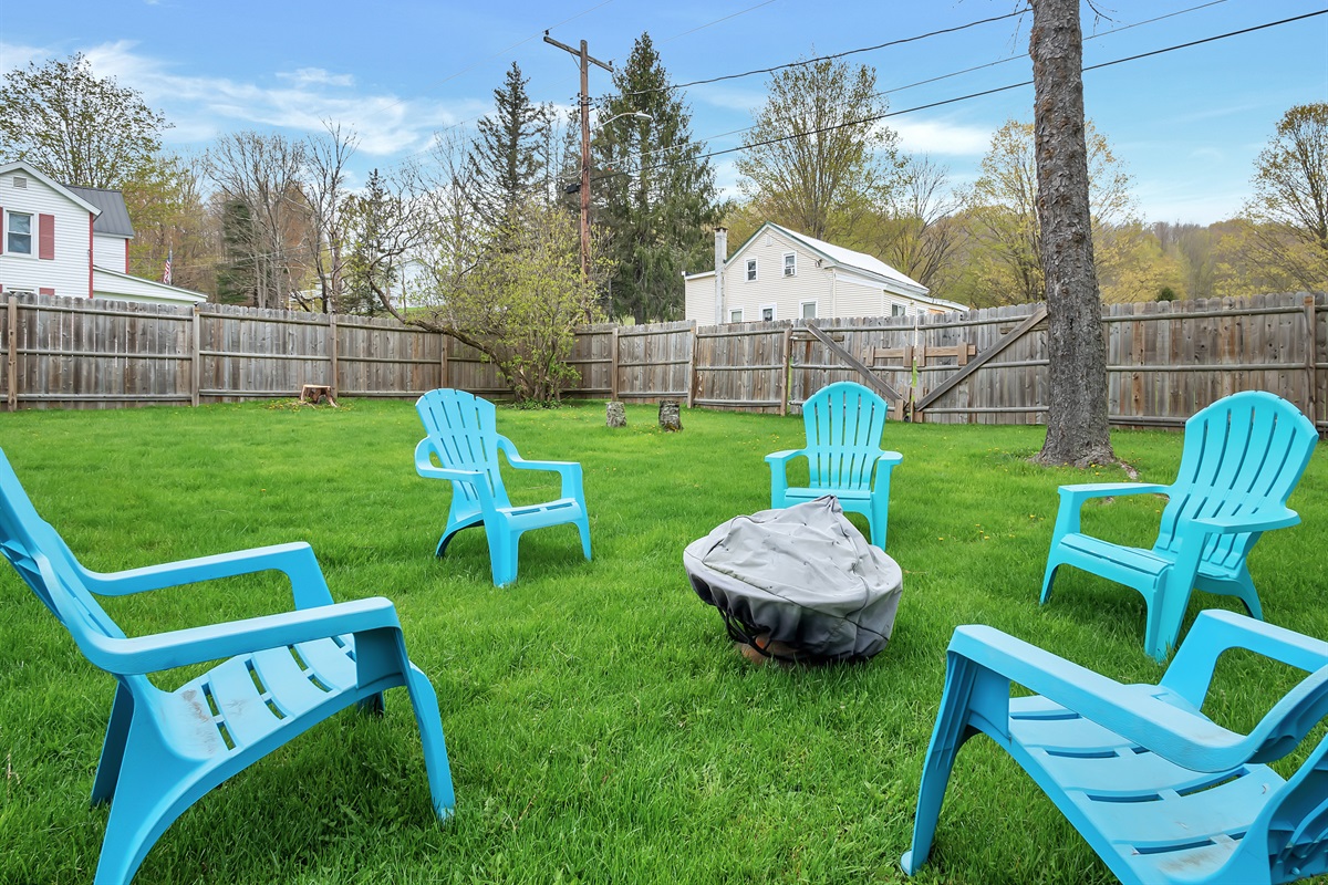 Enjoy summer with a firepit every night!