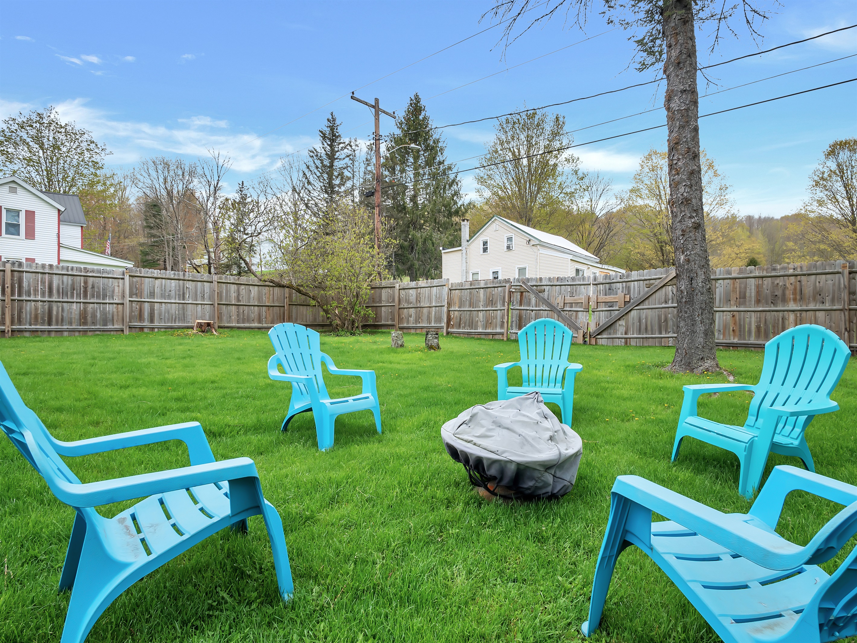 Enjoy summer with a firepit every night!