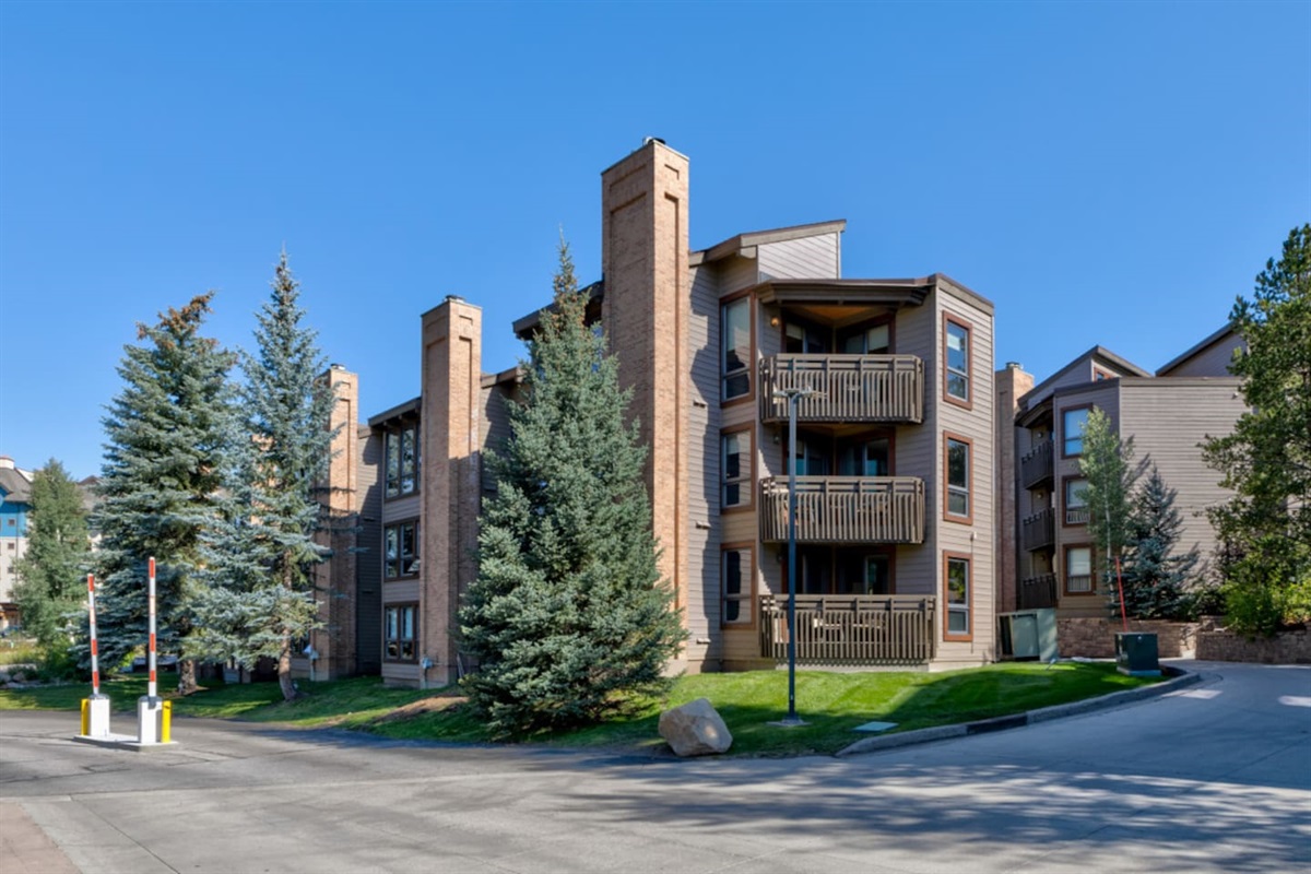 Exterior of Lodge Building