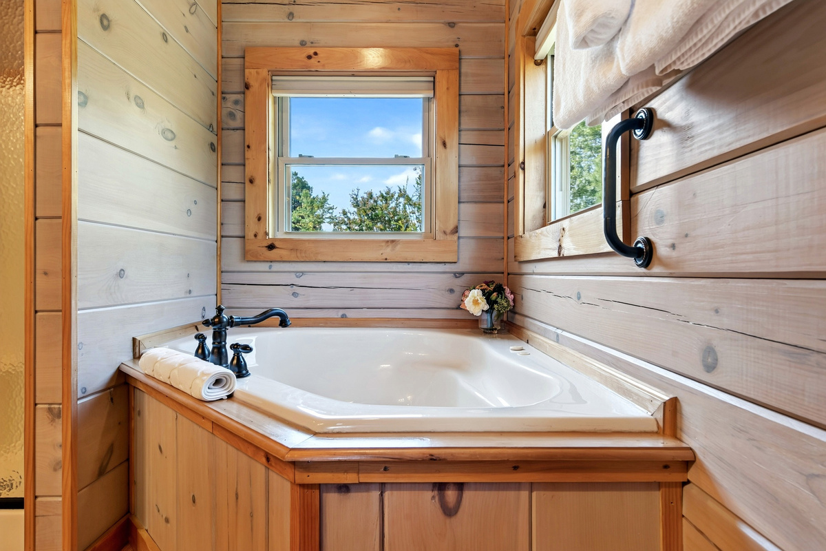 Relax in the tub after a long day