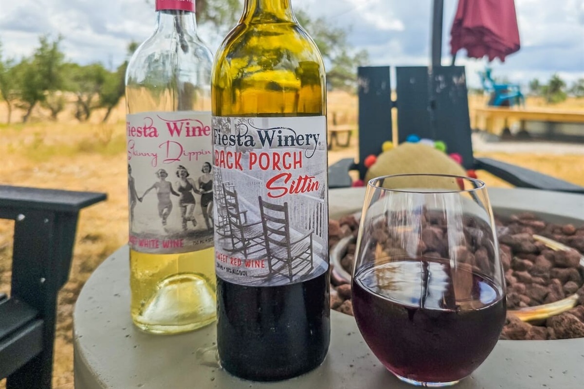 Enjoy a glass of local wine as you soak in the peaceful surroundings of the Texas Hill Country.