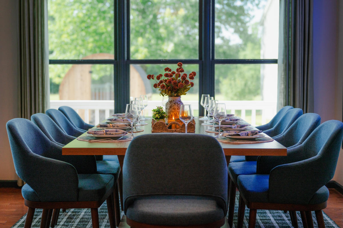 Share meals, laughter, and stories in this beautiful gathering space at the heart of the home.