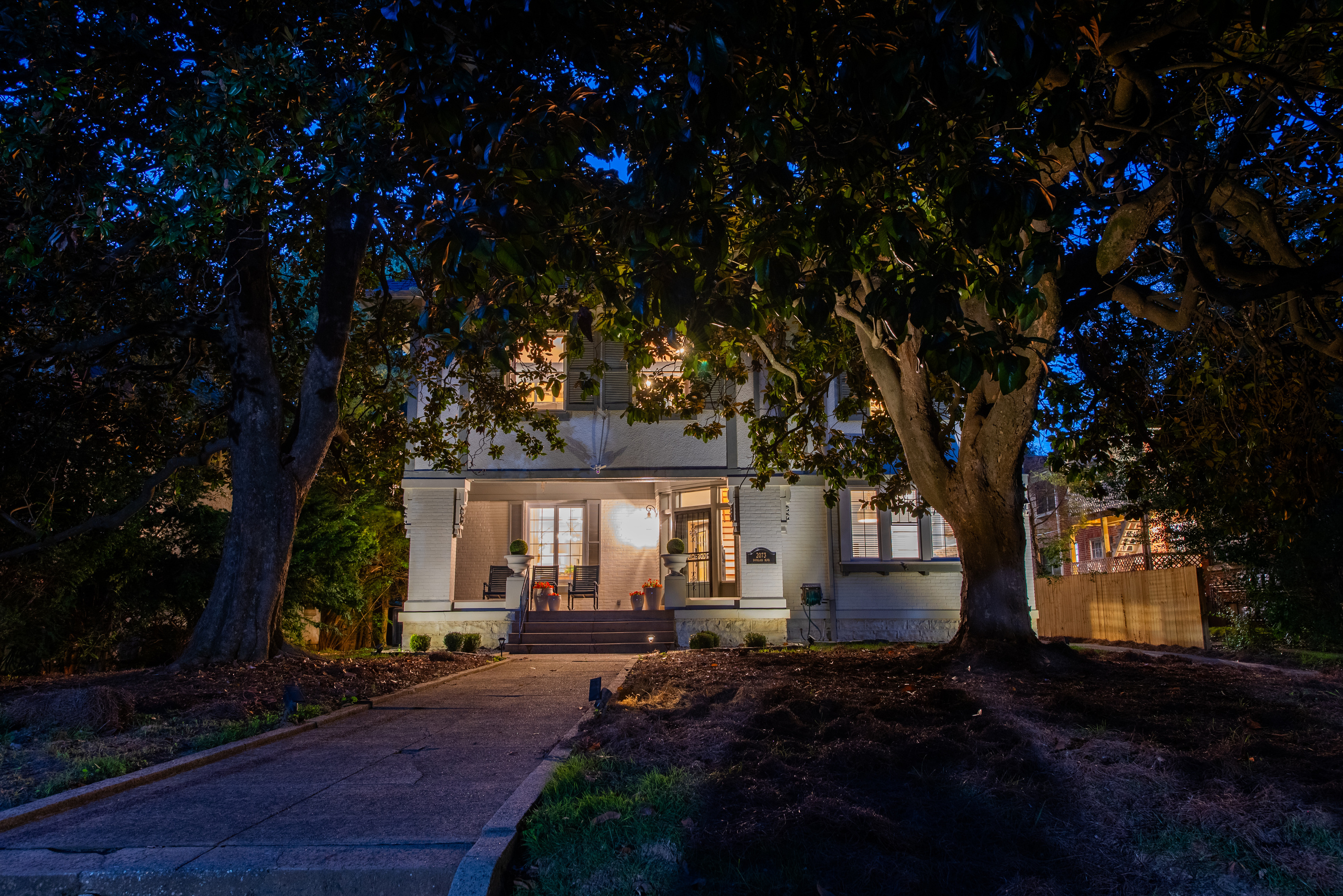Historic Highlands mansion ~ Twilight Exterior