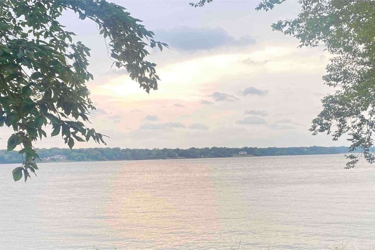 Water view from Living room and bedroom