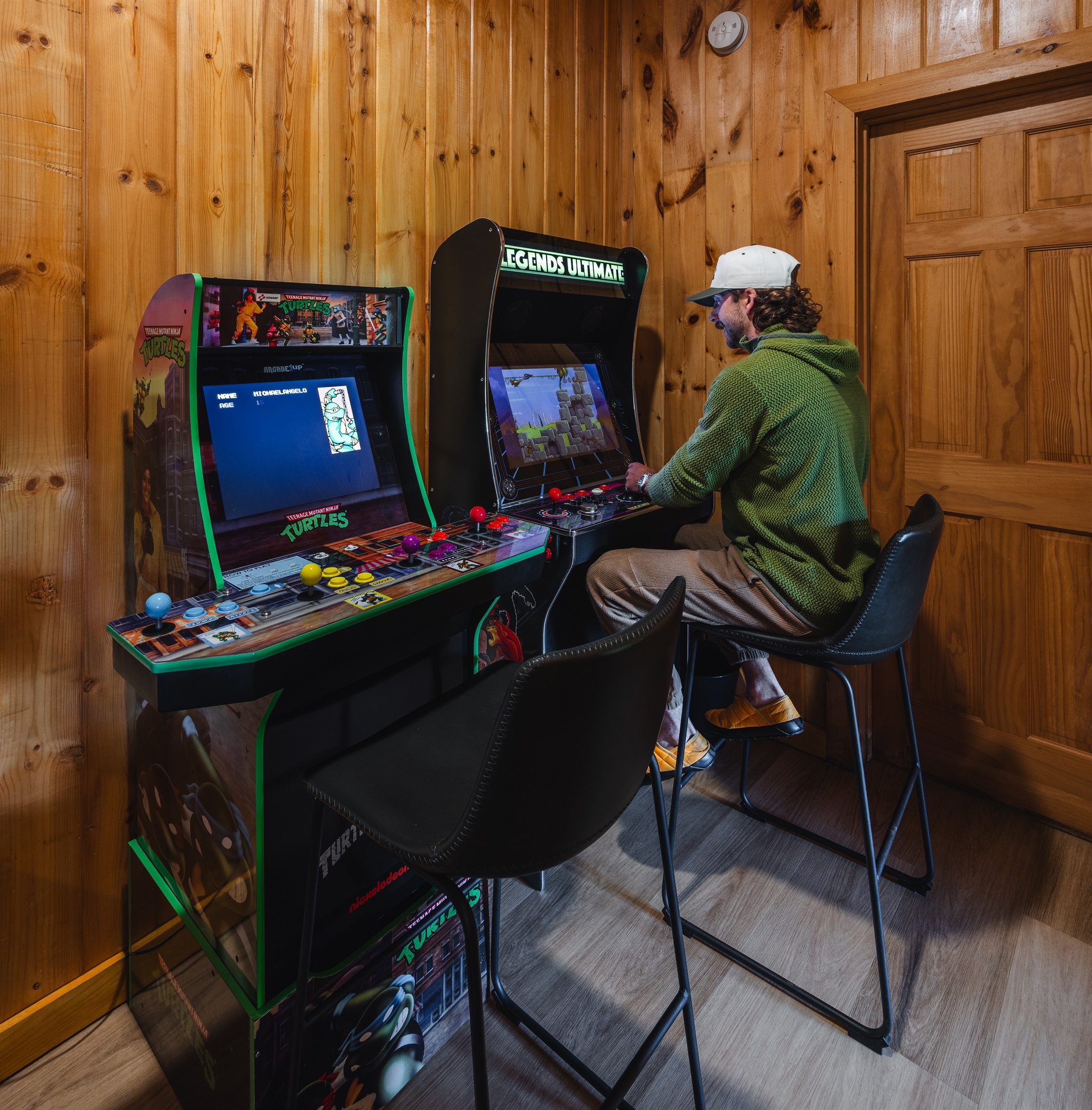Arcade fun for all ages with 300+ classic games to enjoy throughout your stay.