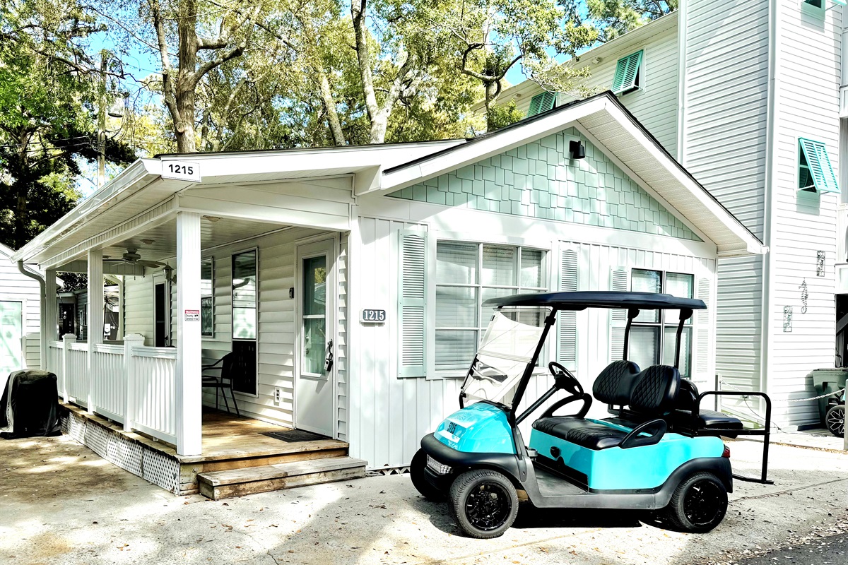 Golf Cart Included!