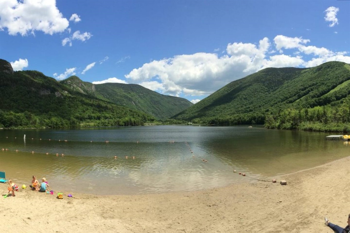 Echo lake is only 9 minutes away from the home, some of the best swimming in the area!