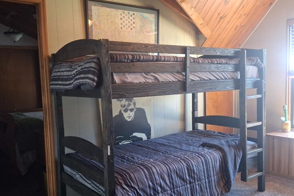 Loft motorbike XL twin bunk beds.