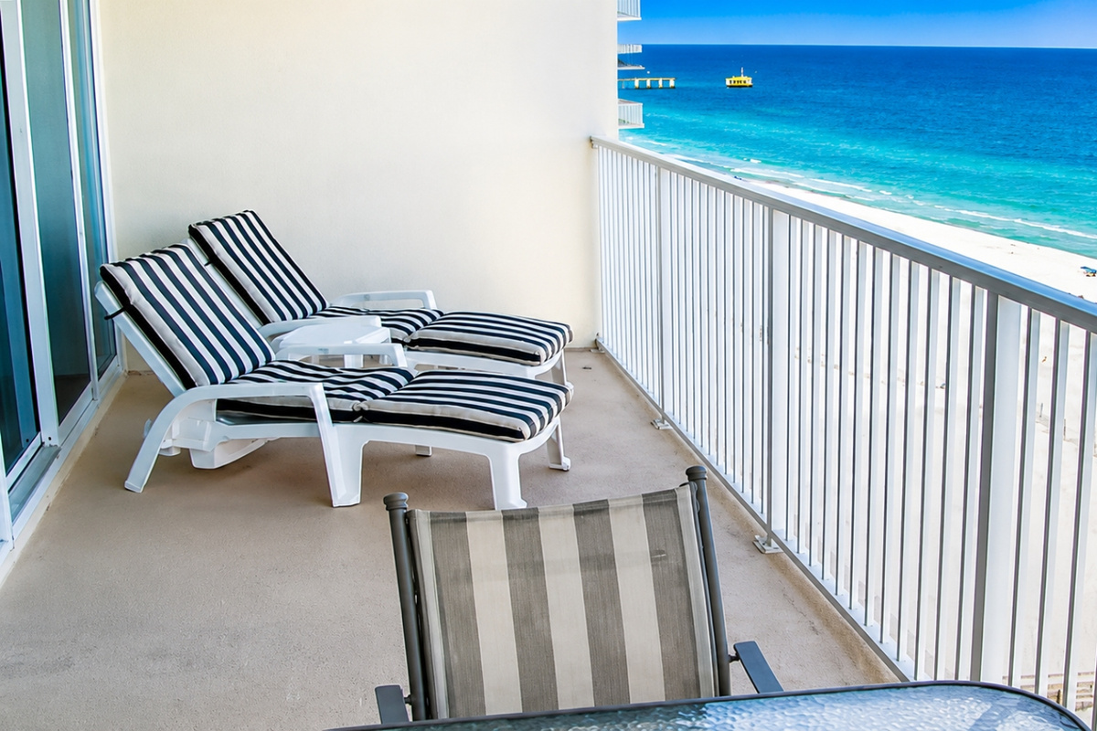 Beachfront Balcony