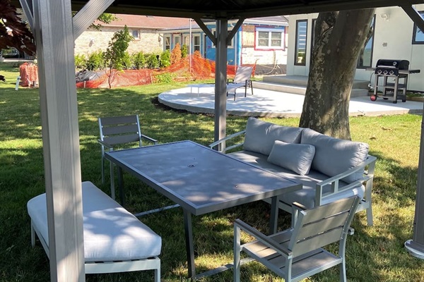 Covered Sitting Area