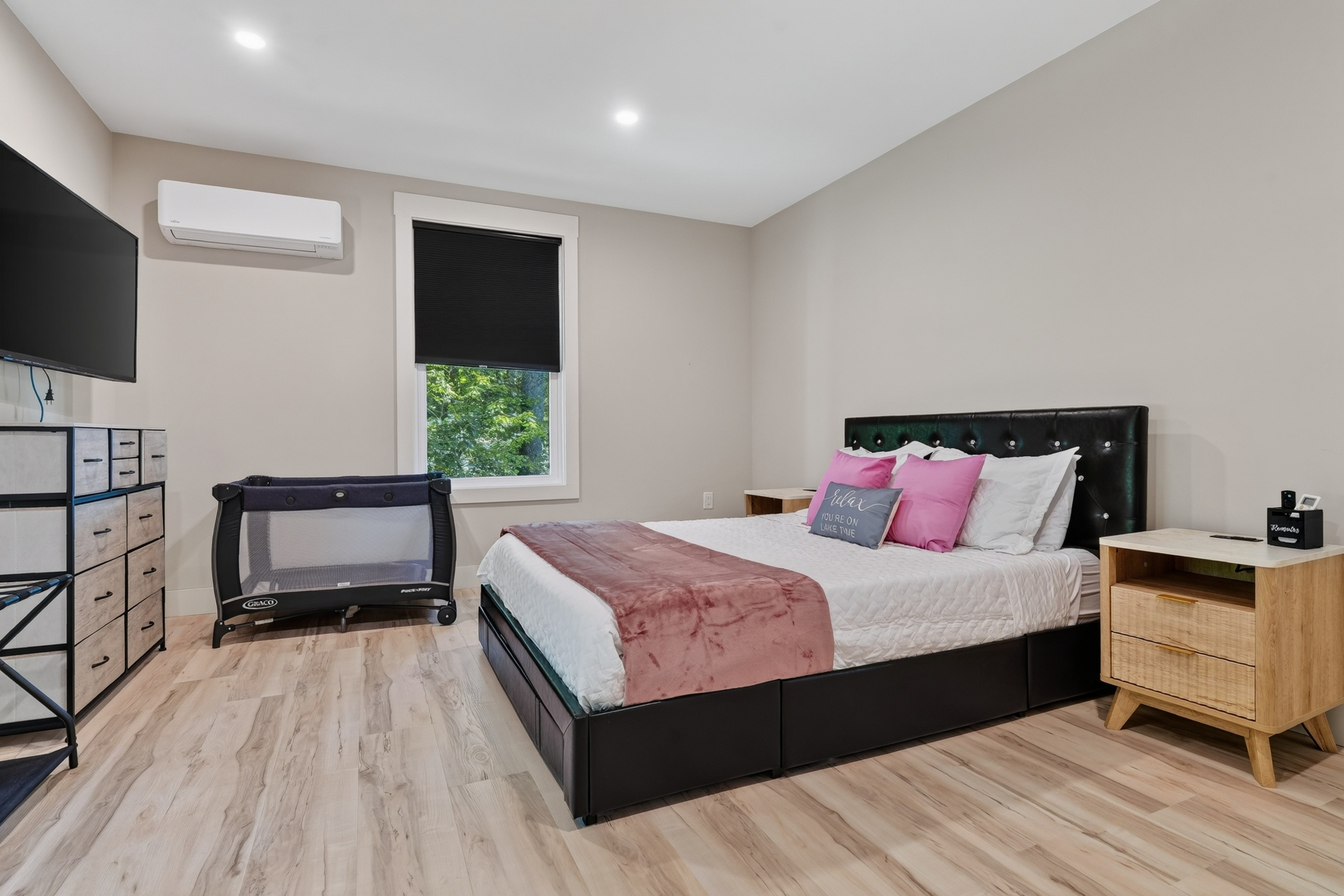 Unpack, close the door, and enjoy a quiet corner of the house that feels entirely your own.