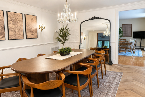 Gather around the dining table for meals, celebrations, and evenings together.