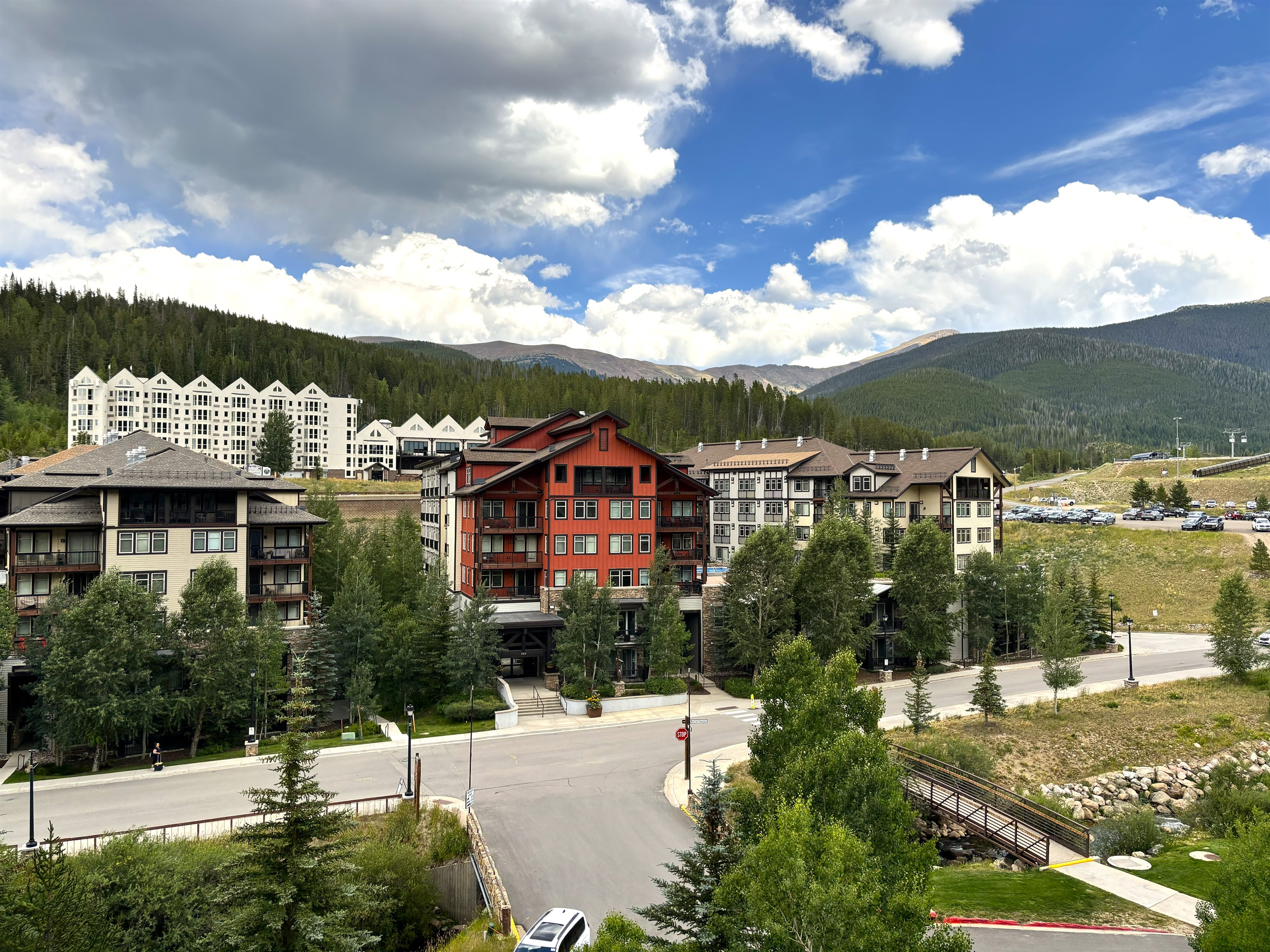 View from the balcony