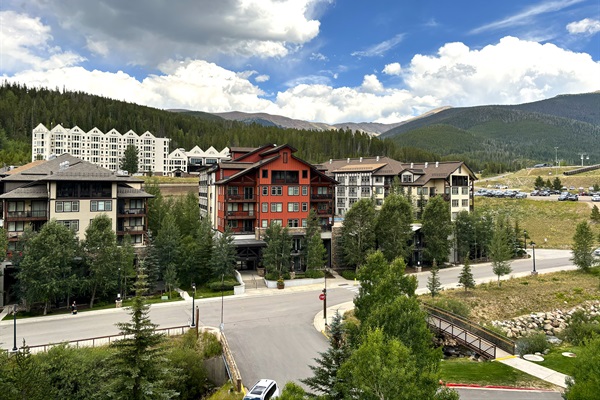 View from the balcony