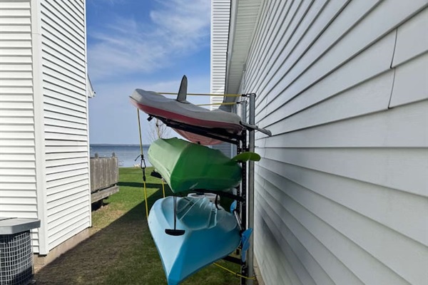 Kayaks and Paddle Board
