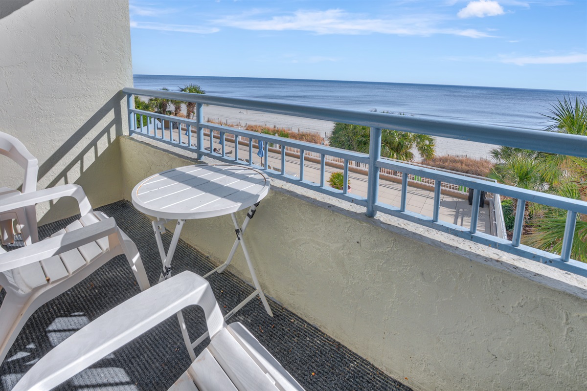 Amazing View from the Balcony!