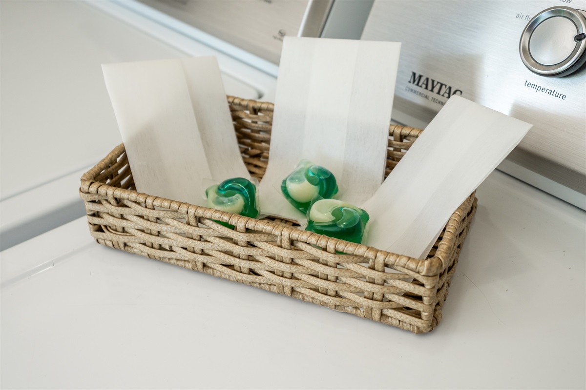 Some laundry supplies