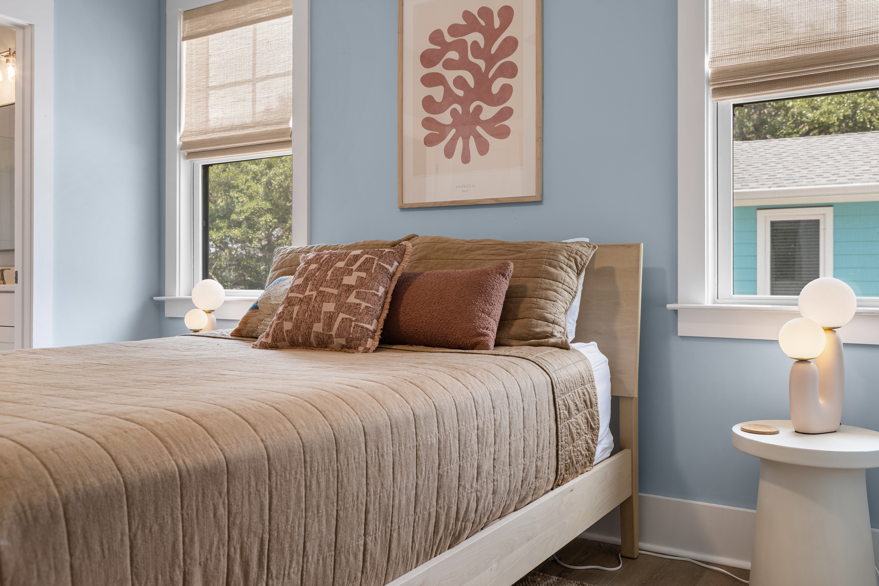 Bed linens provided