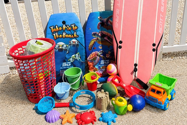 Beach toys for your use