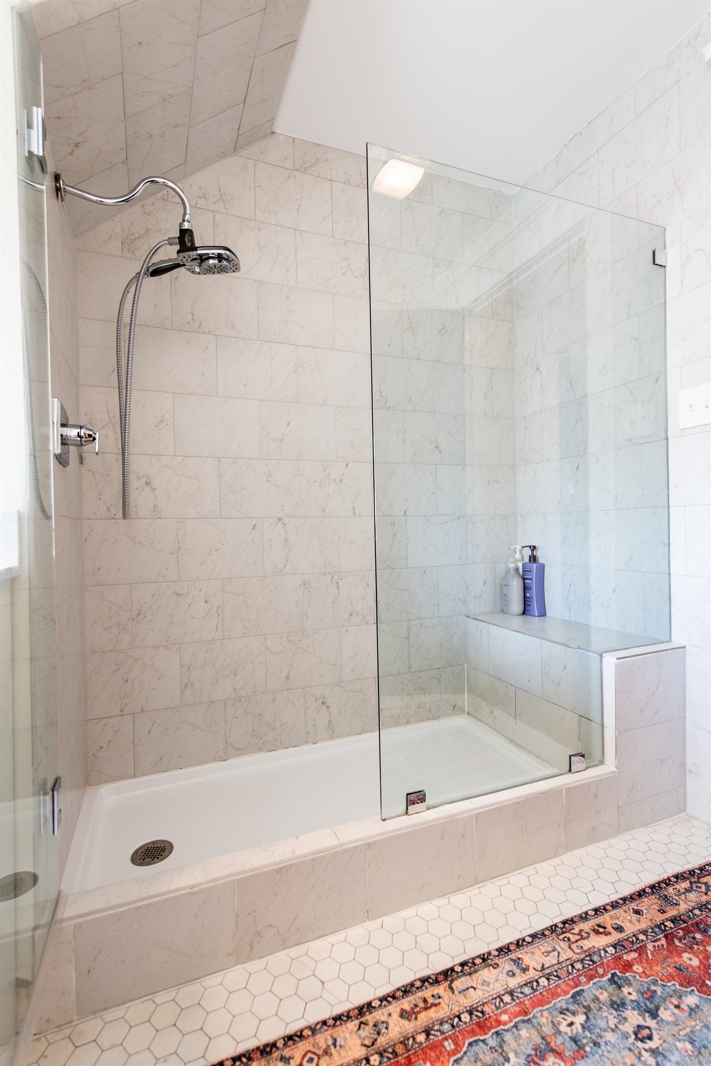 3rd Floor Full Bathroom with glass door walk in showers - 5th Bathroom 