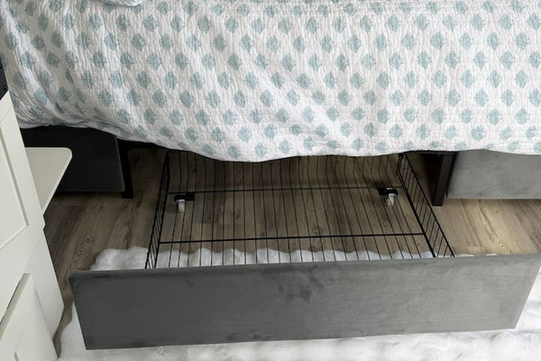 3 under bed storage drawers