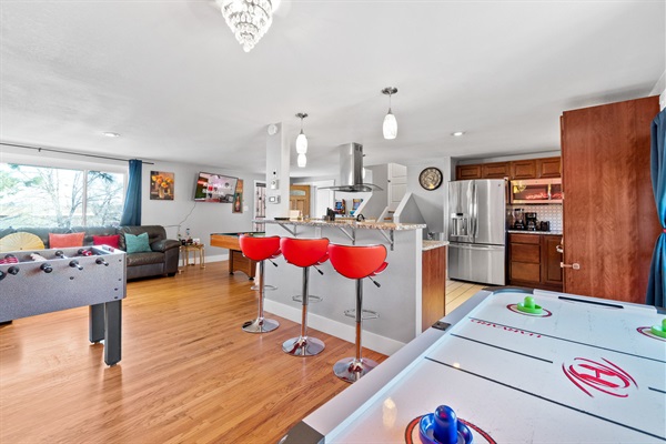 Kitchen / Living Room / Dining Island