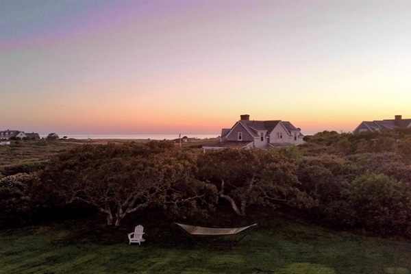 We get amazing sunsets - so lovely from the deck in the evening.