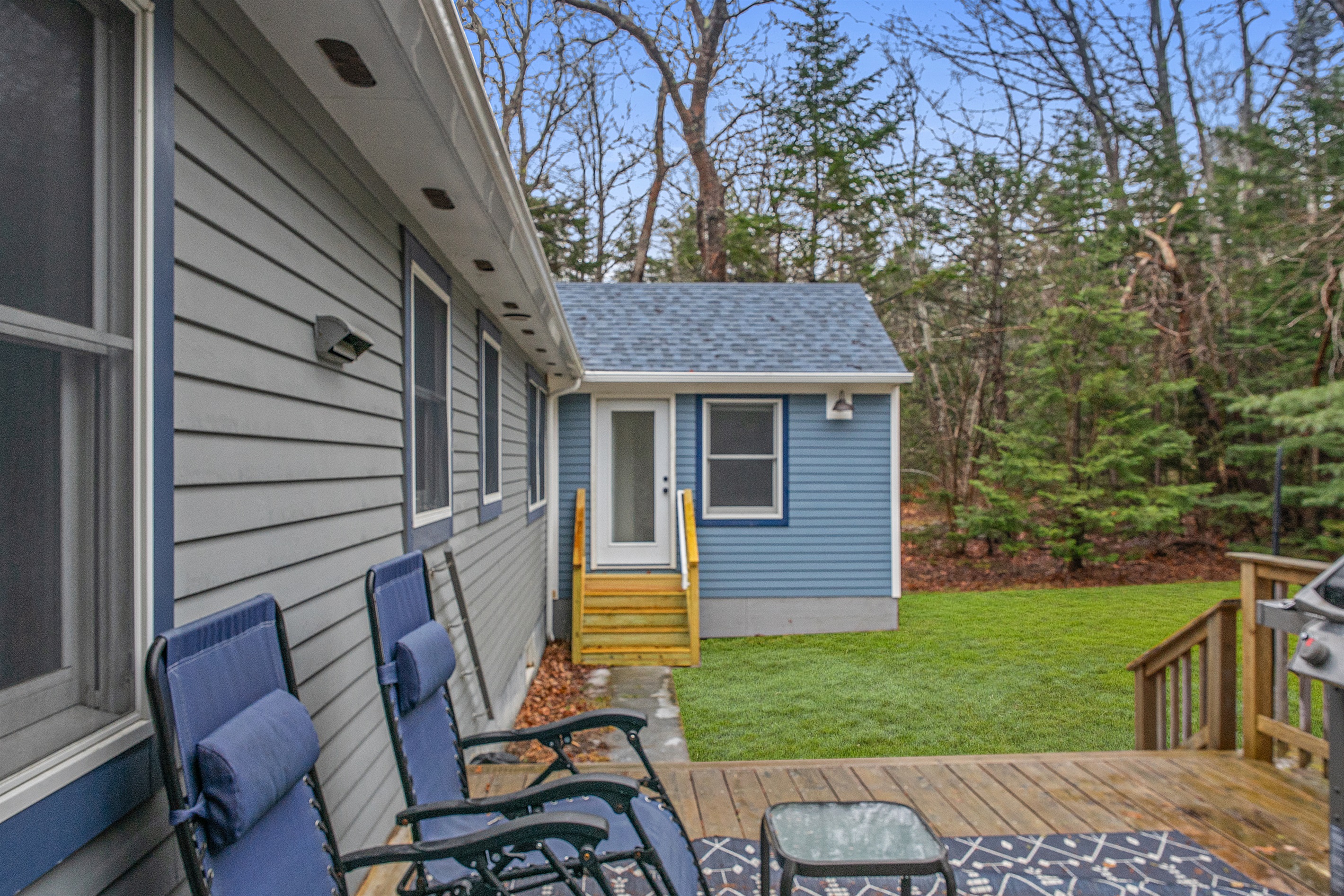 Back Deck - Back Bedroom Outdoor Entrance
