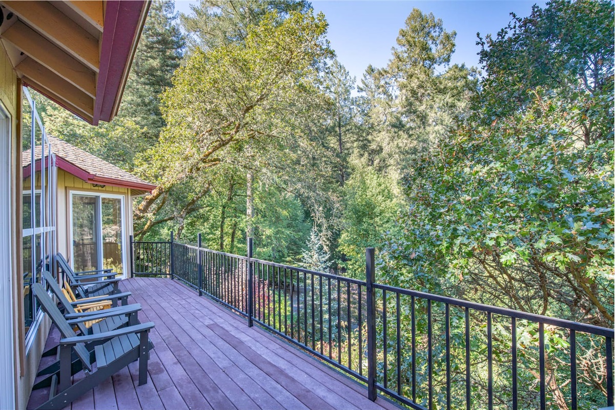 Pause and feel the invigorating fresh air surrounding you.