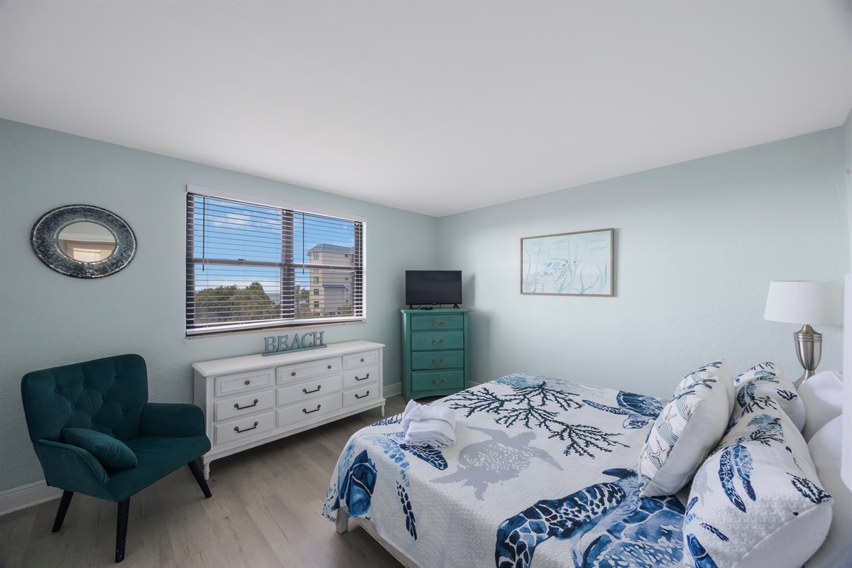 Primary Bedroom, King Sized Bed