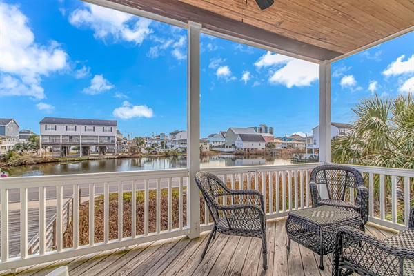 Balcony off of Family Room