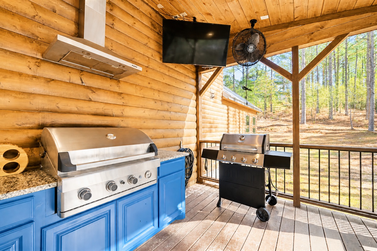 Two grills? Why not!?