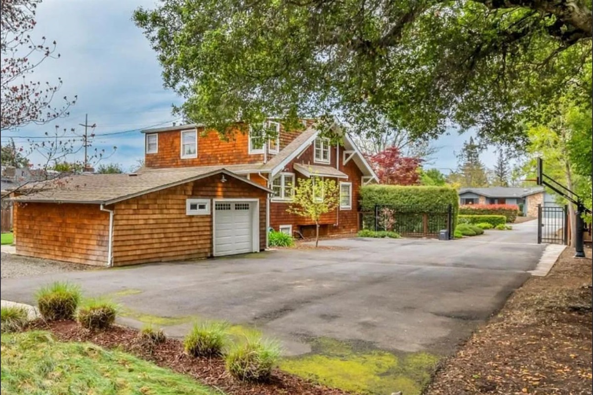 Driveway and parking