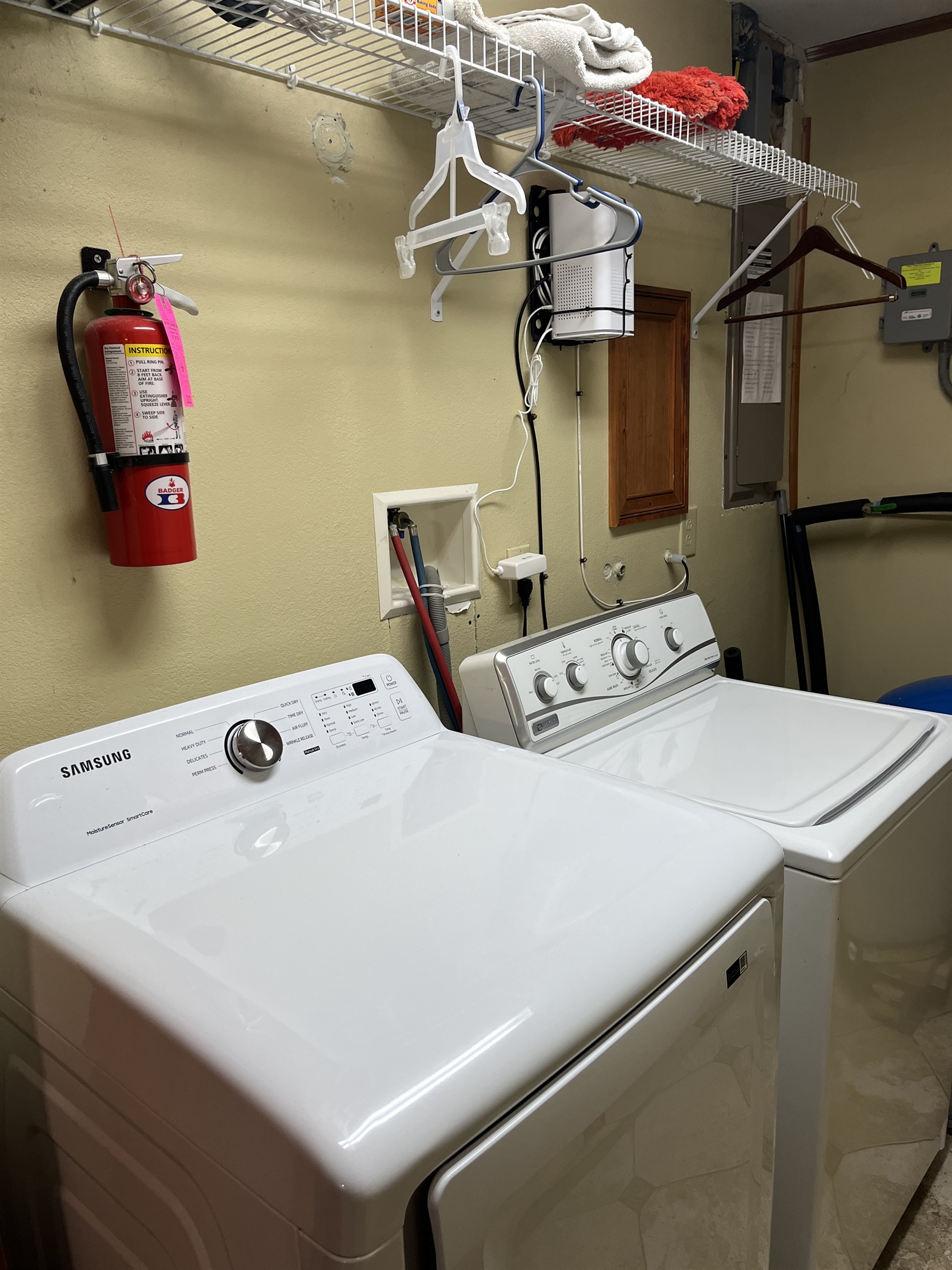 Laundry area