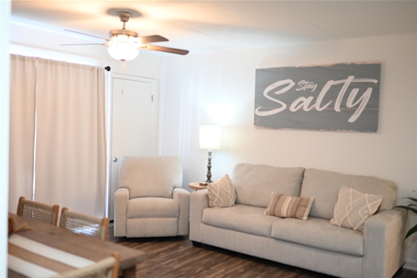 Cozy Living Room with  Queen Sleeper