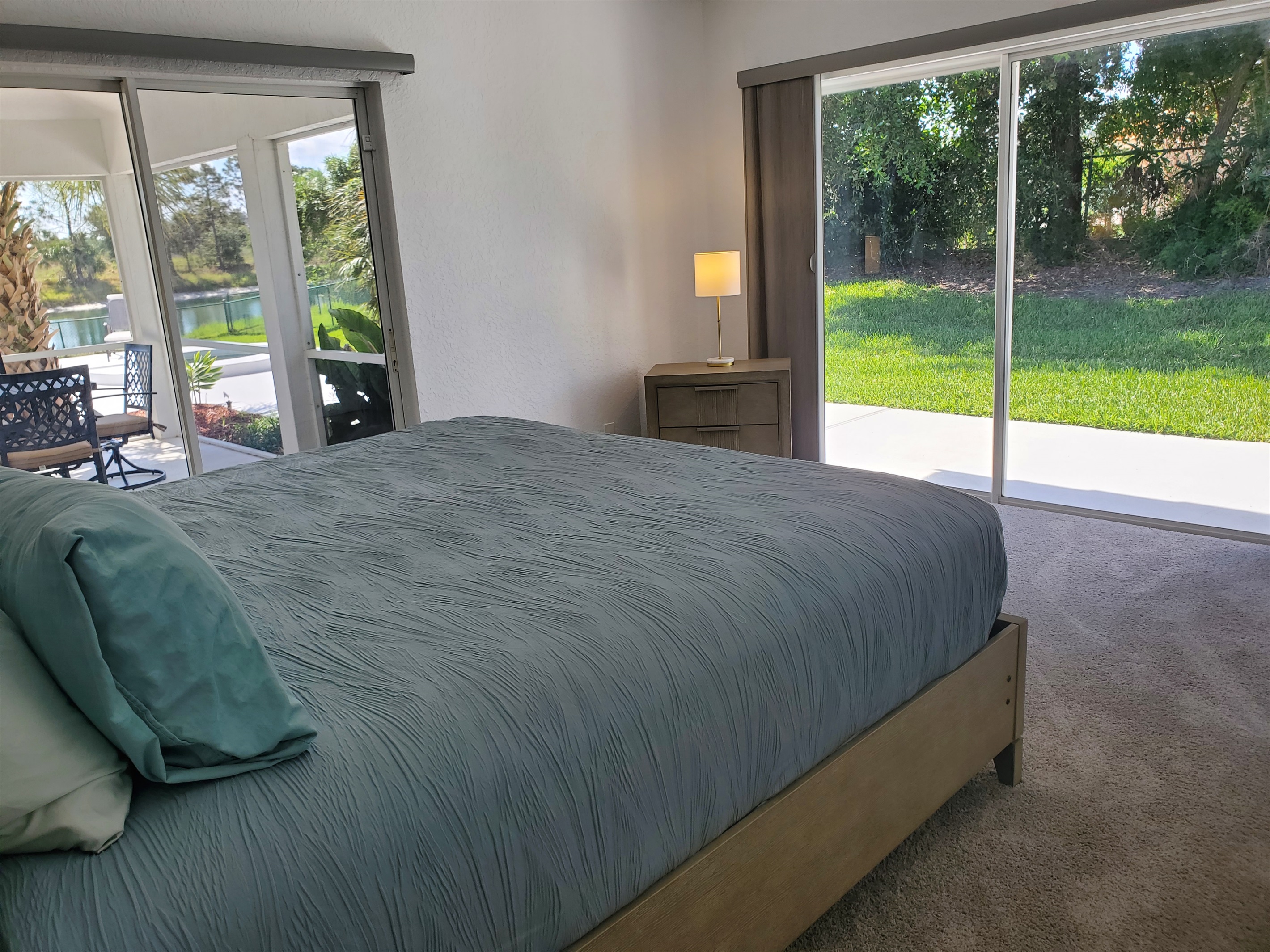 King Bedroom with Lanai access