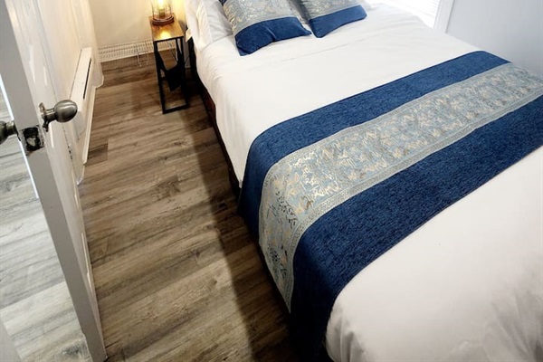 2nd bedroom - headboard power and USB connections 