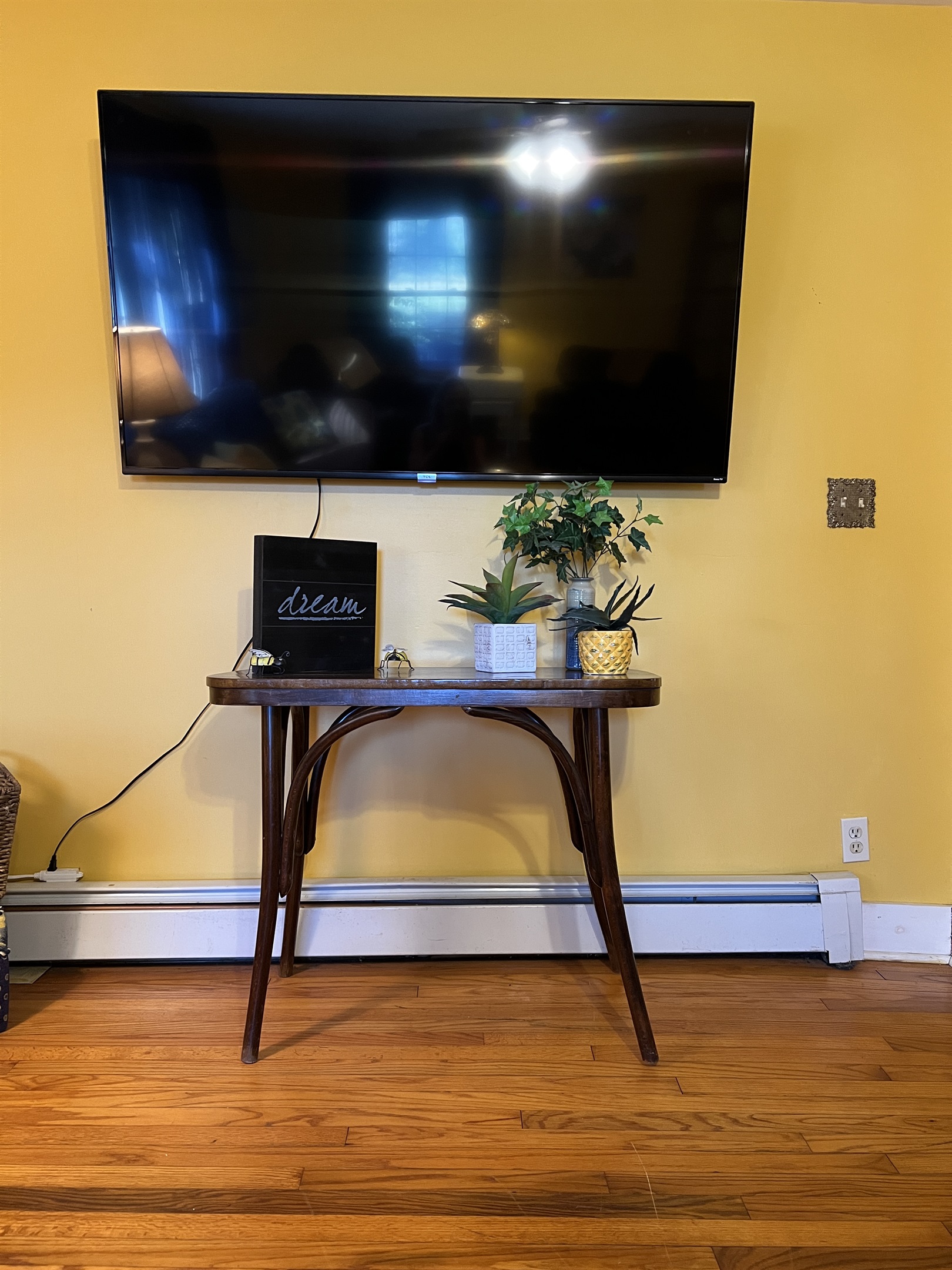 Dandelion main living room 65" smart TV.