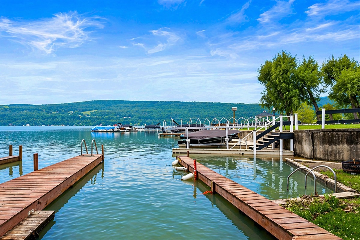 Step out onto the dock for breathtaking lake views, perfect for boating, swimming, or simply soaking in the serene atmosphere. 🌊⛵🌿