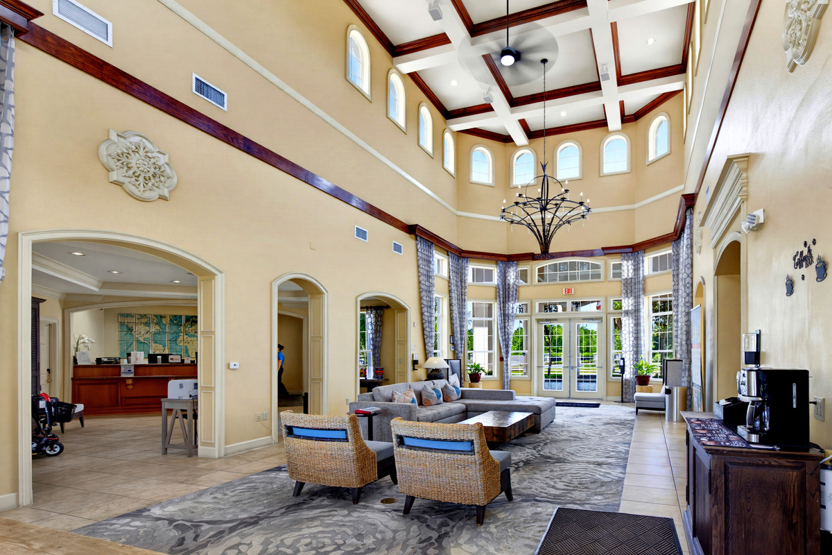 Front desk 