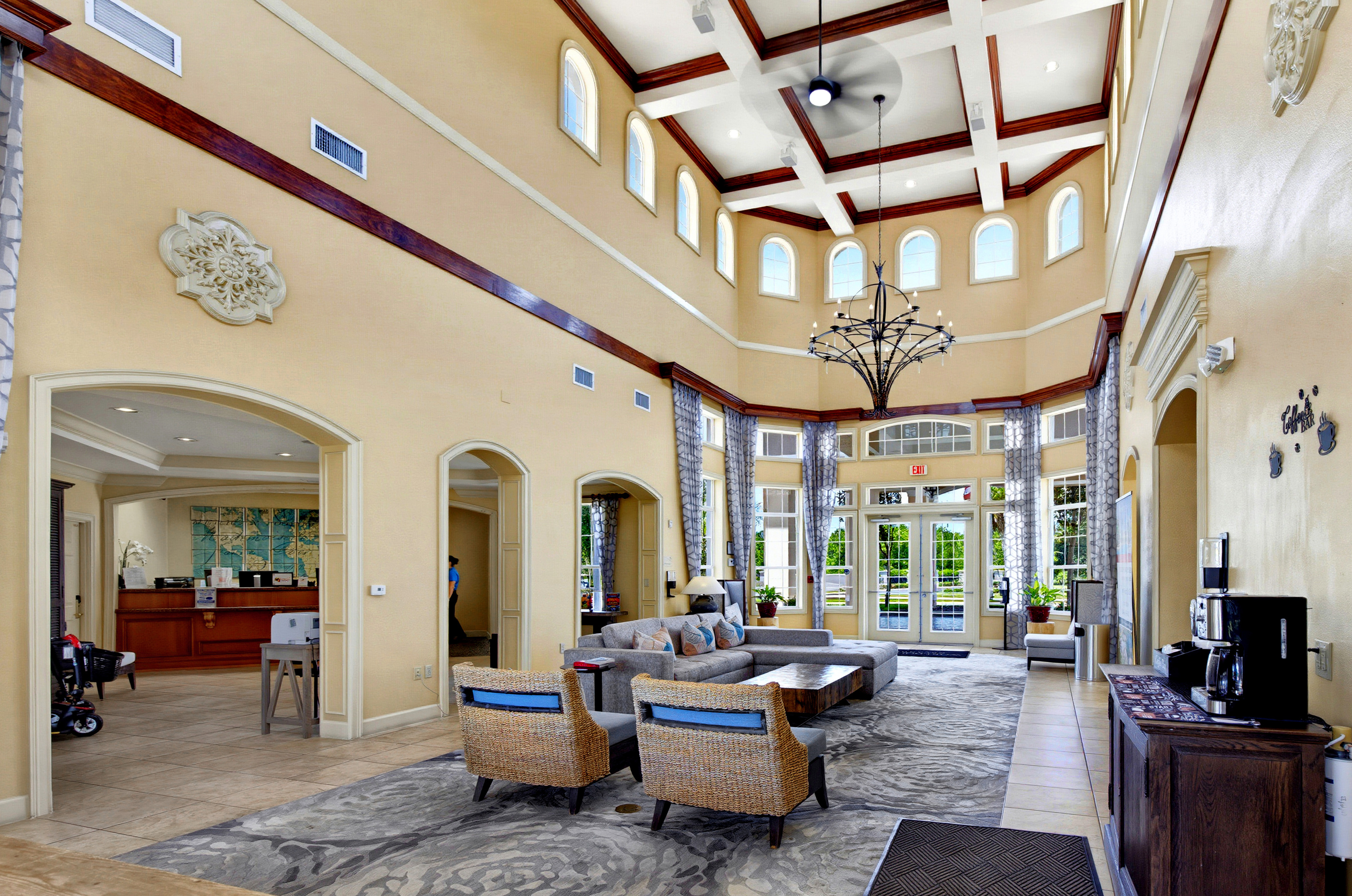 Front desk 